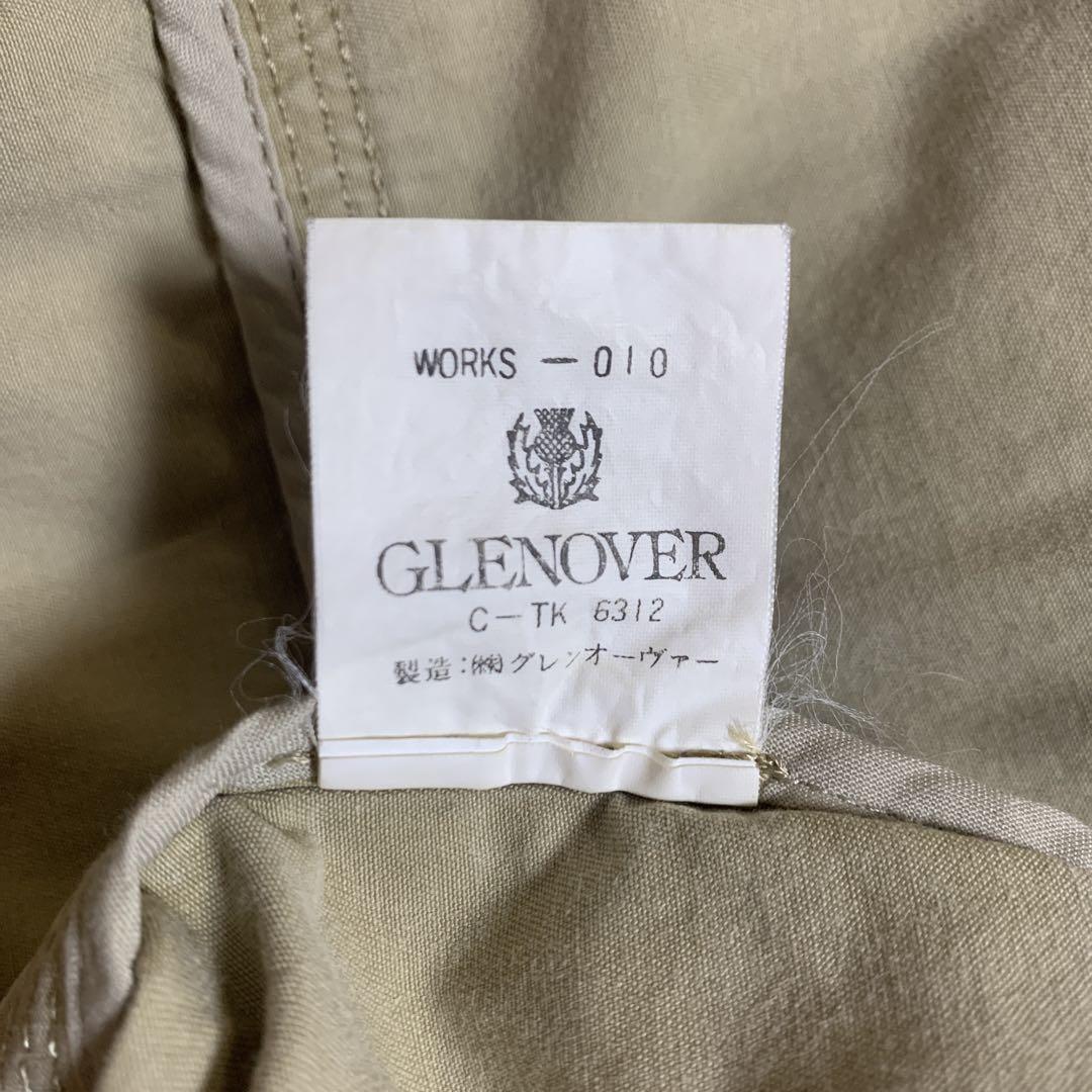 状態良好⭐︎レア★GLENOVER コットンジャケット　サイズM ベージュ
