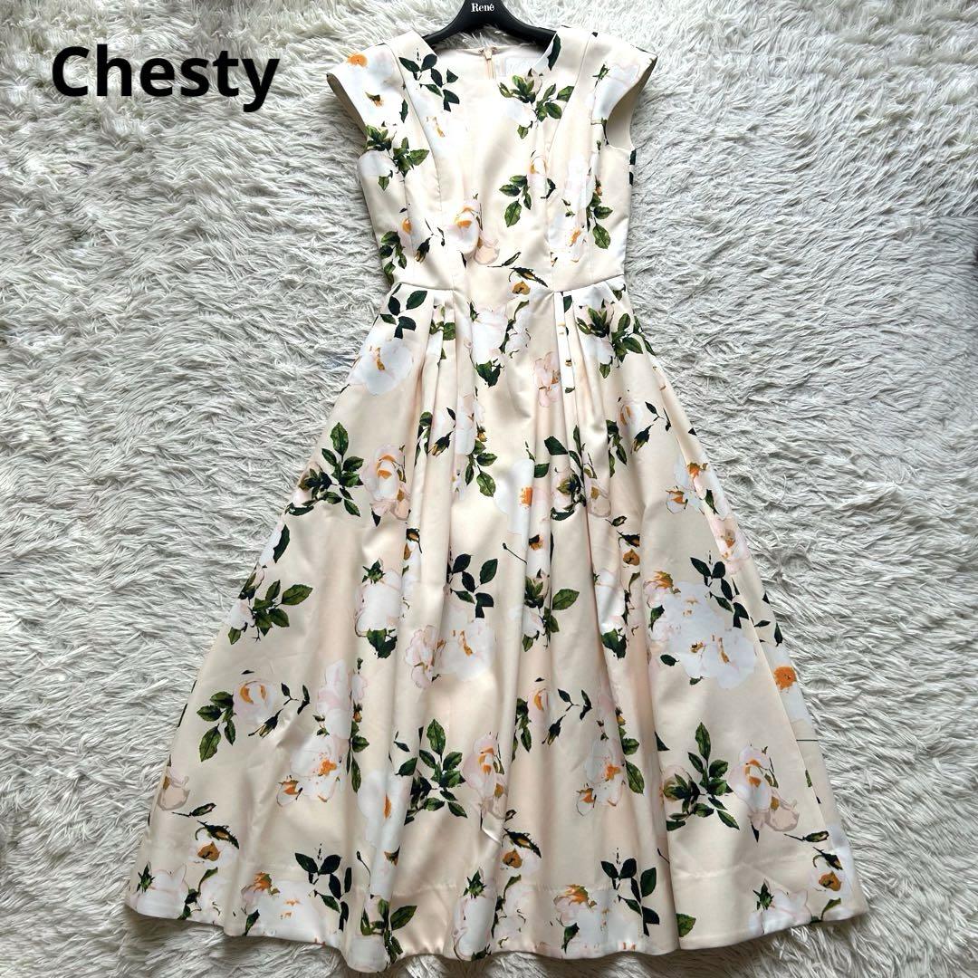 花柄ワンピース chesty チェスティ 試着のみ 美品】Chesty - チェスティ 花柄ワンピース