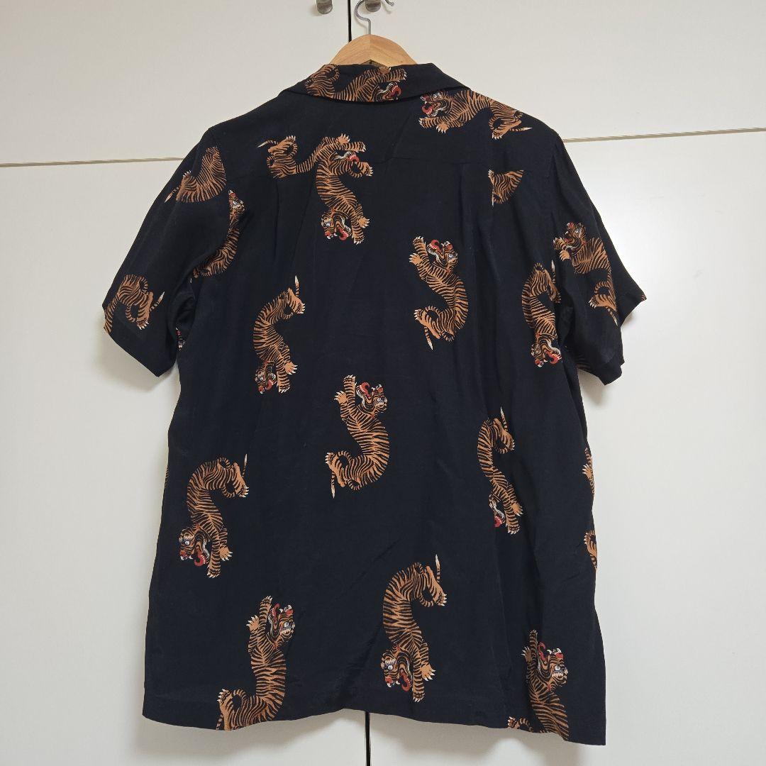 WACKO MARIA ワコマリアハワイアンシャツ 半袖 タイガー柄 WACKO MARIA ワコマリアハワイアンシャツ 半袖 タイガー柄