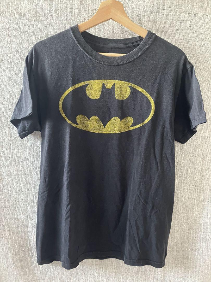 ◇美品◇BATMANバットマンロゴTシャツ ムービー 黒ブラック ピン