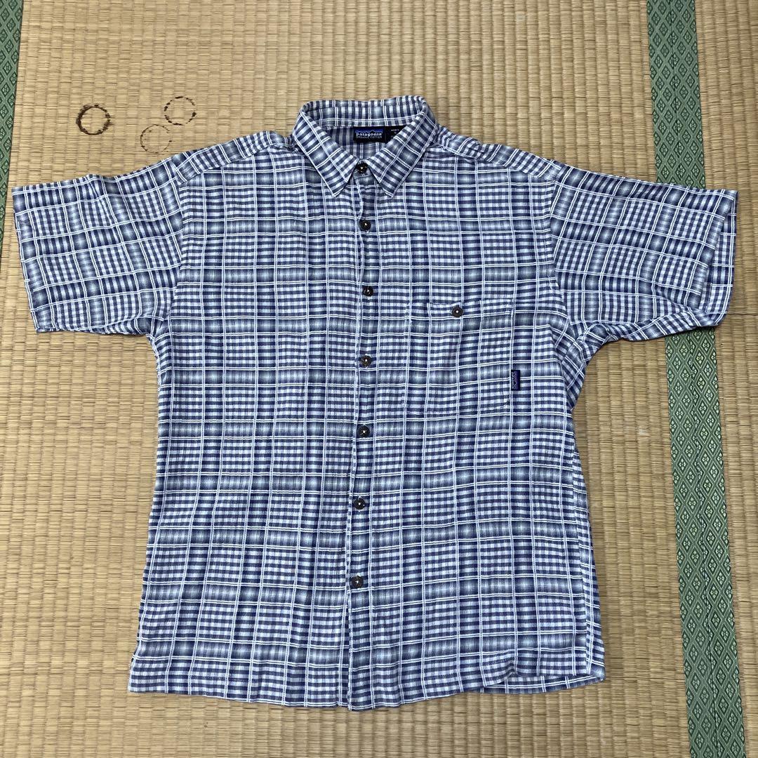 patagonia 半袖シャツ パタゴニア オーガニックコットン シャツ パタ 90s patagonia パタゴニア オーガニックコットン チェック 半袖