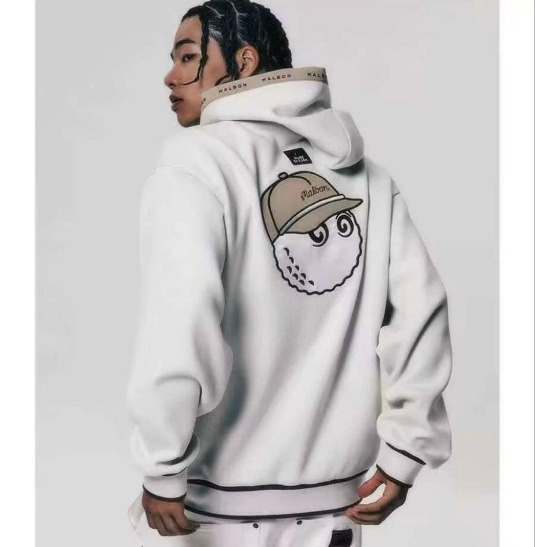 マルボンゴルフ Malbon ウェア メンズ パーカー トップス