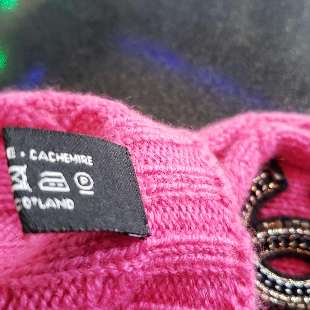 らくらくメ⊢ 希少 美品 GNroS-m97266472389 CHANELカシミアロング手袋 〃ズタンス