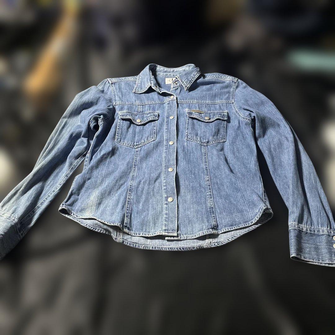 （ビンテージ）Calvin Klein デニムジャケット