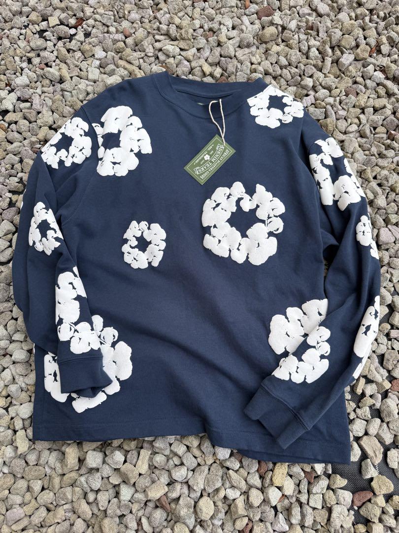 DENIM TEARS L/S Cotton Wreath Tee M