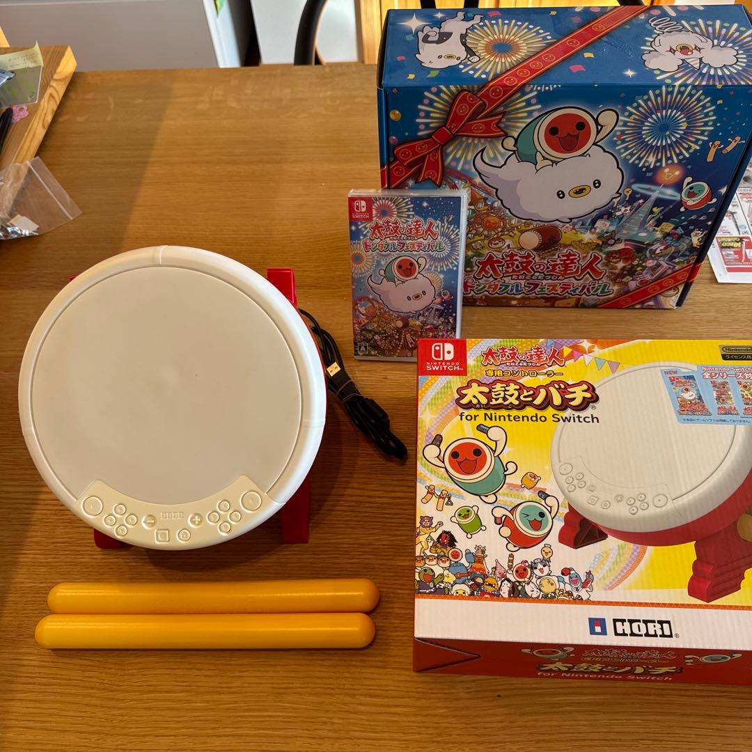 太鼓の達人ドンダブルフェスティバル　ソフト&専用コントローラー付き！！