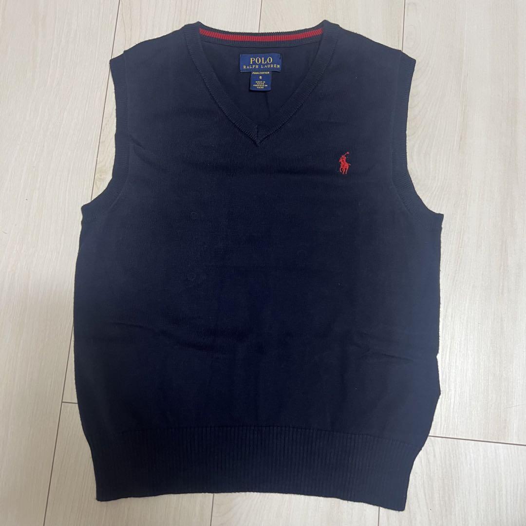 美品　Polo Ralph Lauren ベストとシャツのセット　120サイズ