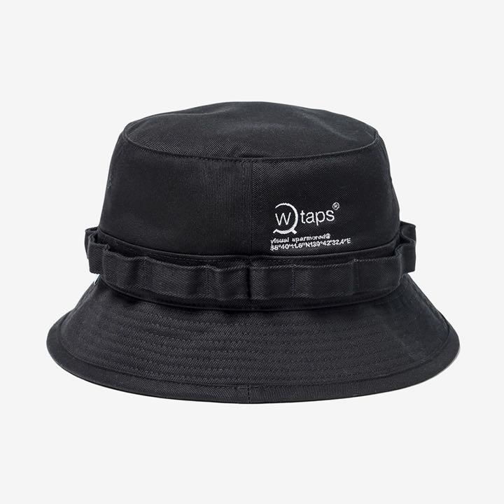 品質保証安い WTAPS JUNGLE 02 HAT COTTON. TWILL 黒 Bnqg4-m97273772902 定番日本製