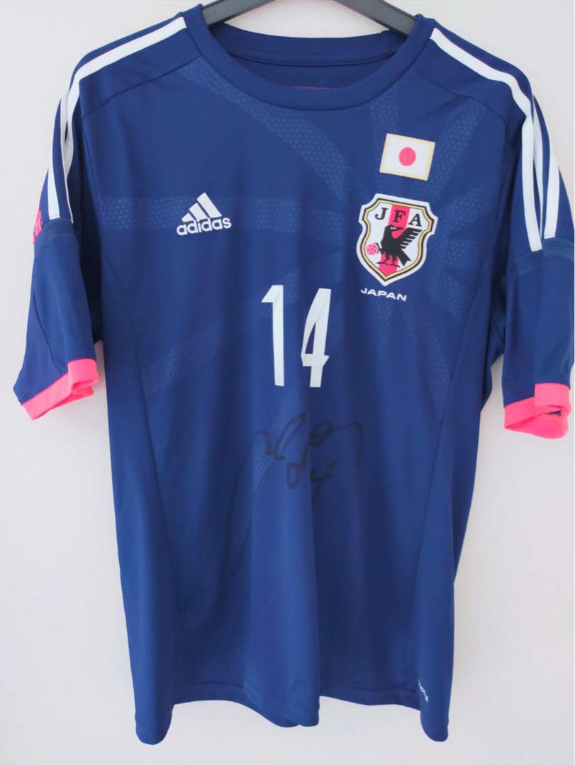 T*K様 【美品】日本代表 青山選手 14/15 直筆サインユニ XLサイズ