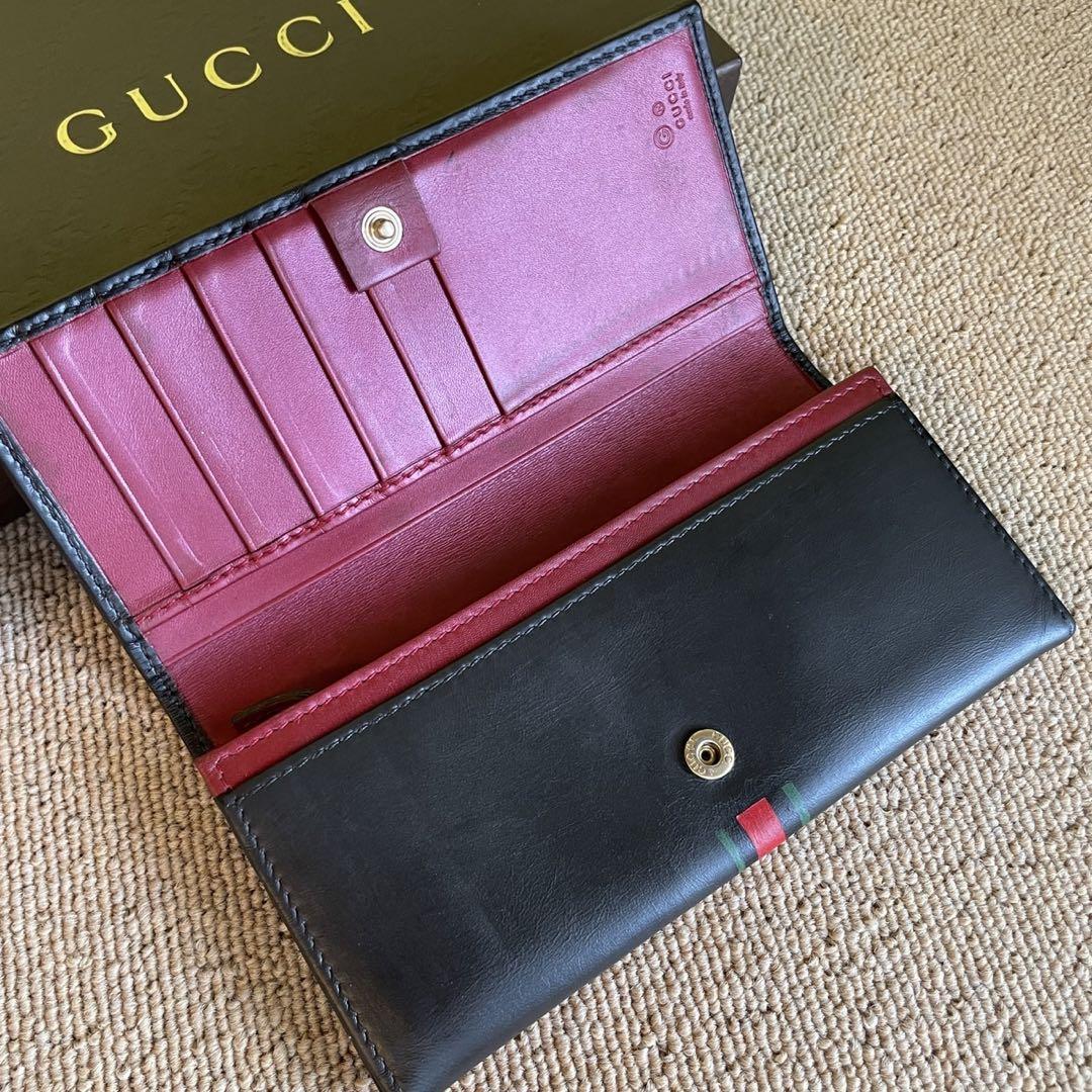 国内発送★ Gucci グッチ 長財布 ロングウォレット Wallet グッチ メンズ 財布ダブルG ロング ウォレット | GUCCI公式