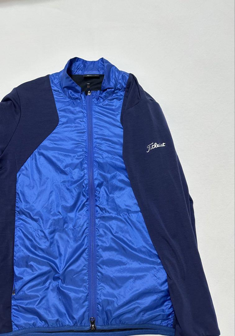 大量入荷 ジップアップジャケット Titleist 青 ストア メンズウェア公式 - L メンズウェア