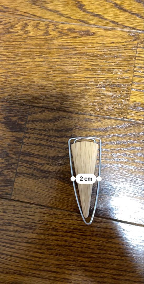 A61 ブックマーク　しおり　木製　金属　変形