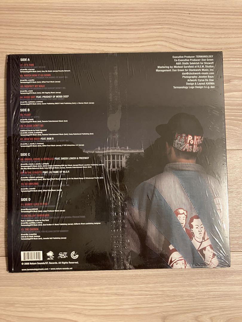 洋楽 Termanology politics as usual 2LP