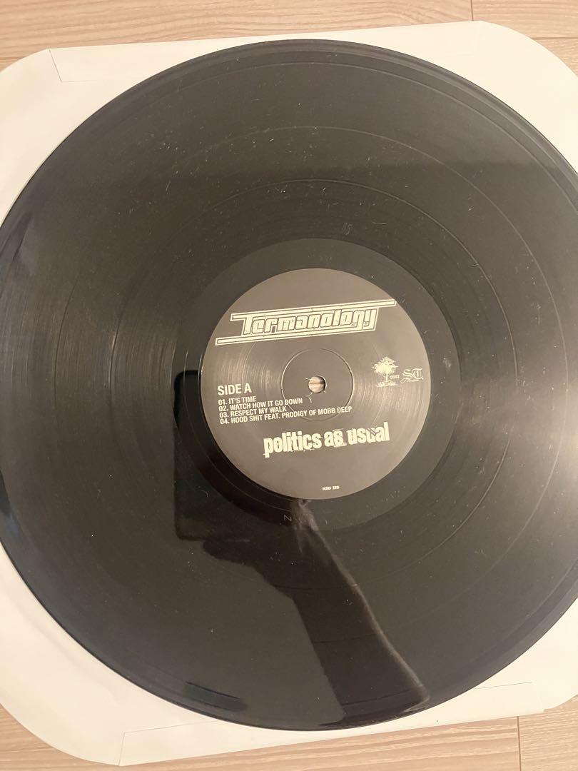 洋楽 Termanology politics as usual 2LP