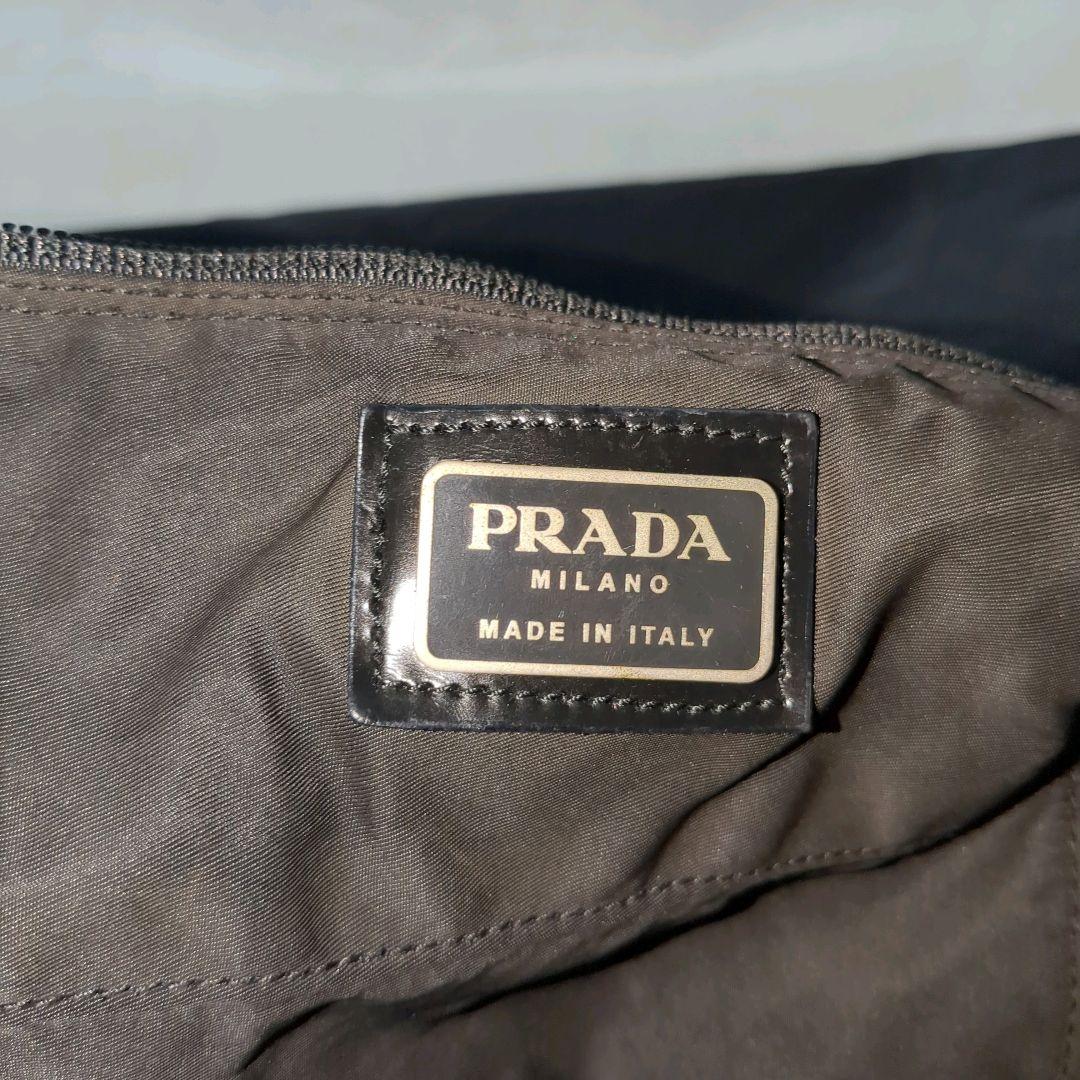 PRADA プラダ （PRADA） ナイロン テスート×サフィアーノ