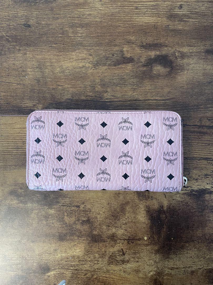 MCM 長財布 ラビット ピンク