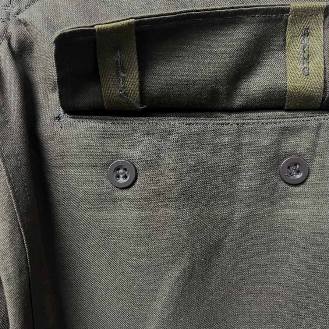 デッドストック80sチェコ軍【ダブルニー カーゴパンツ】ミリタリー メンズXL