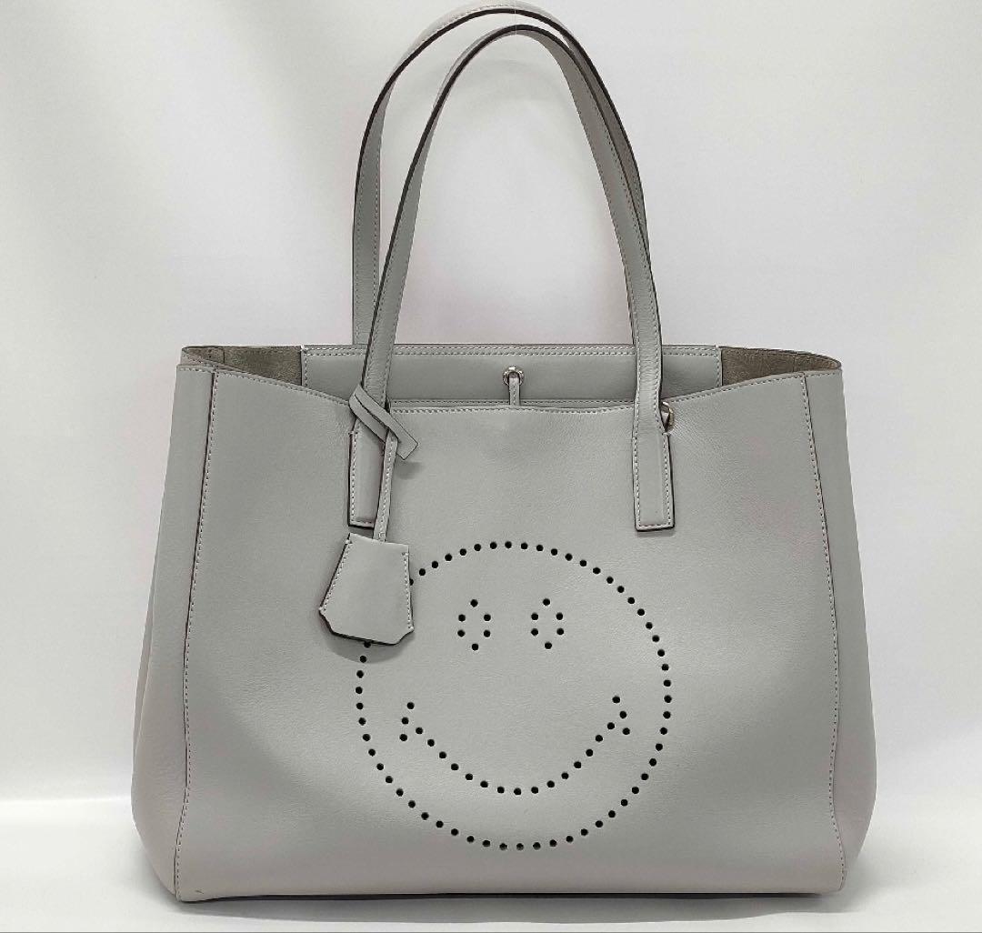 超人気ブティック 希少】Anya ☆アニヤハインドマーチレザートート Hindmarch バッグ