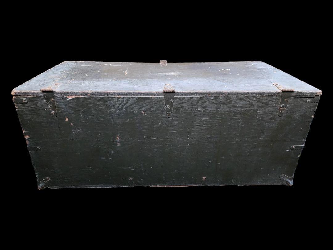 実物 68年製 米軍放出品 フットロッカー ベトナム戦争 ヴィンテージ 海兵隊 実物 68年製 米軍放出品 フットロッカー ベトナム戦争