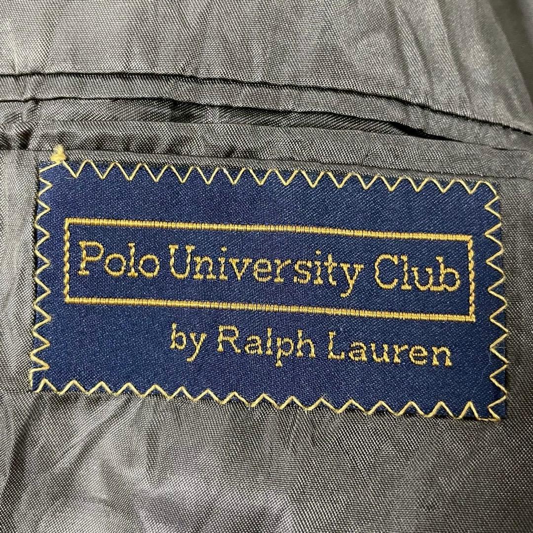 USA製 ポロユニバーシティクラブ ラルフローレン ツイードジャケット 2ボタン USA製 ポロユニバーシティクラブ ラルフローレン ツイードジャケット 2ボタン
