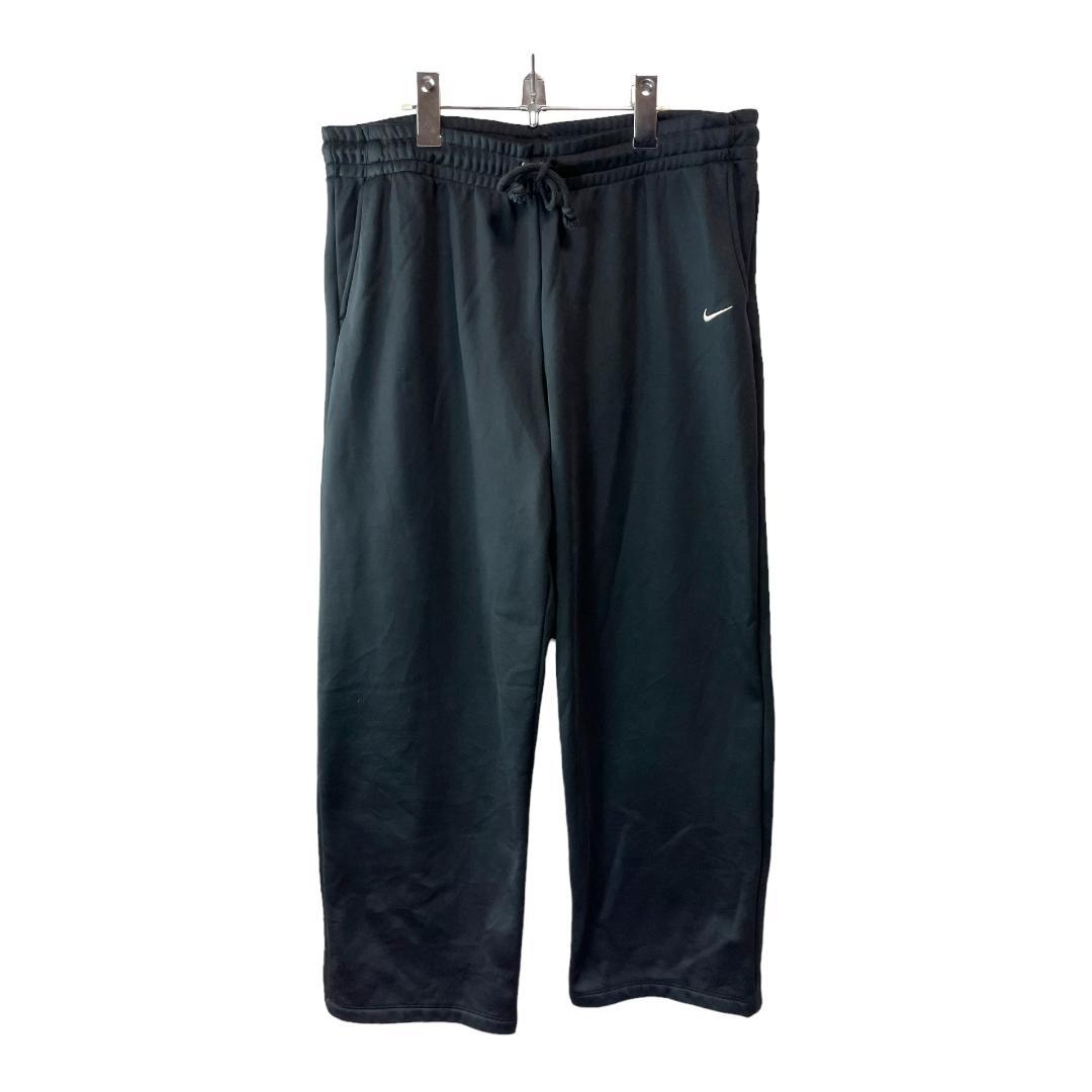 極太 ナイキ ドライフィット ジャージ パンツ メンズ XL 黒 大きいサイズ