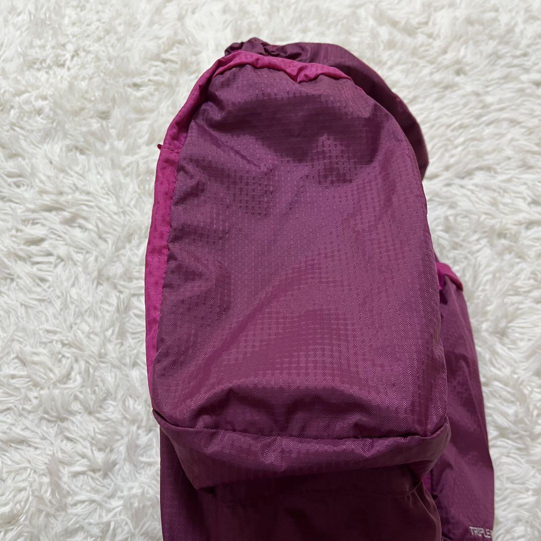 モンベル mont-bellトリプルポケットパック45-60 パープル×ピンク