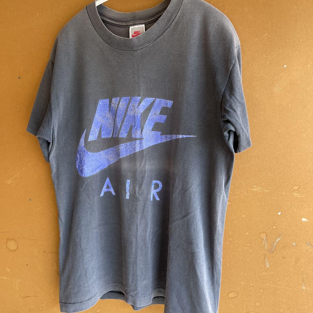 90s鬼フェードNIKE炭黒Tシャツ