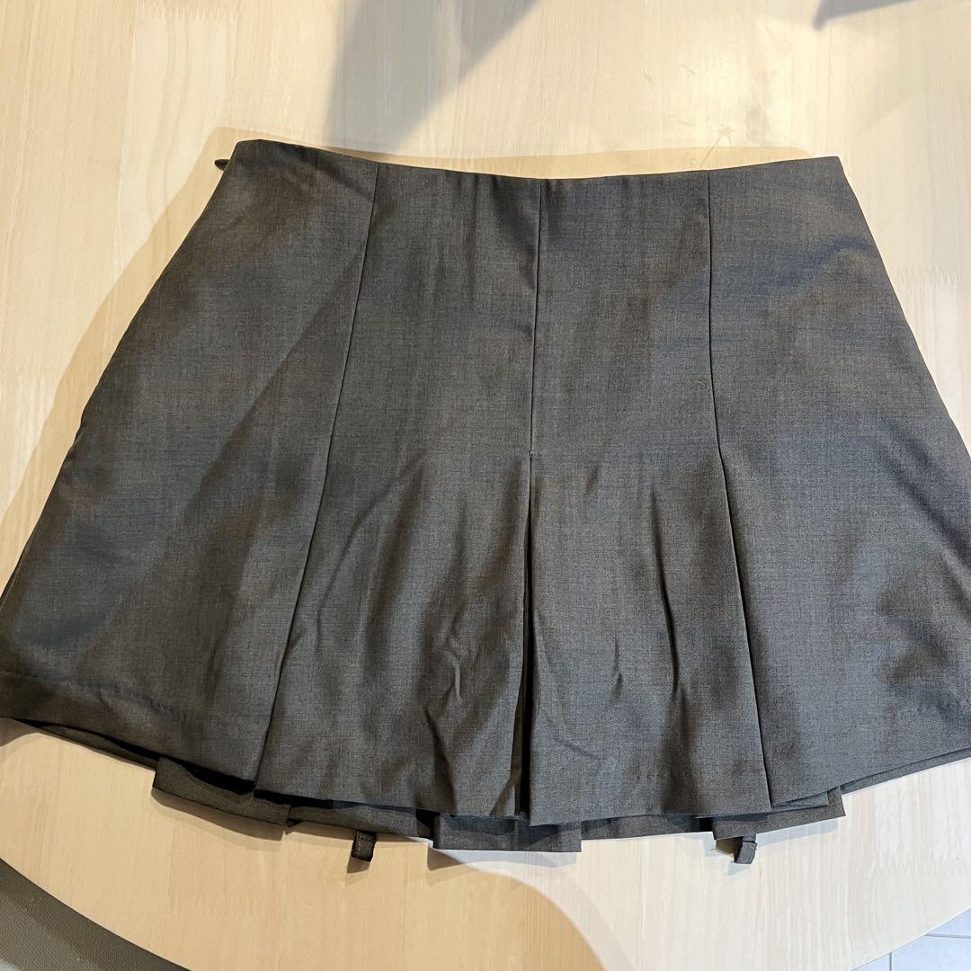 スカート pellsiana ribbon pleats skirt pants