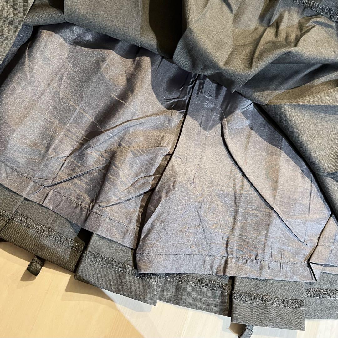 スカート pellsiana ribbon pleats skirt pants