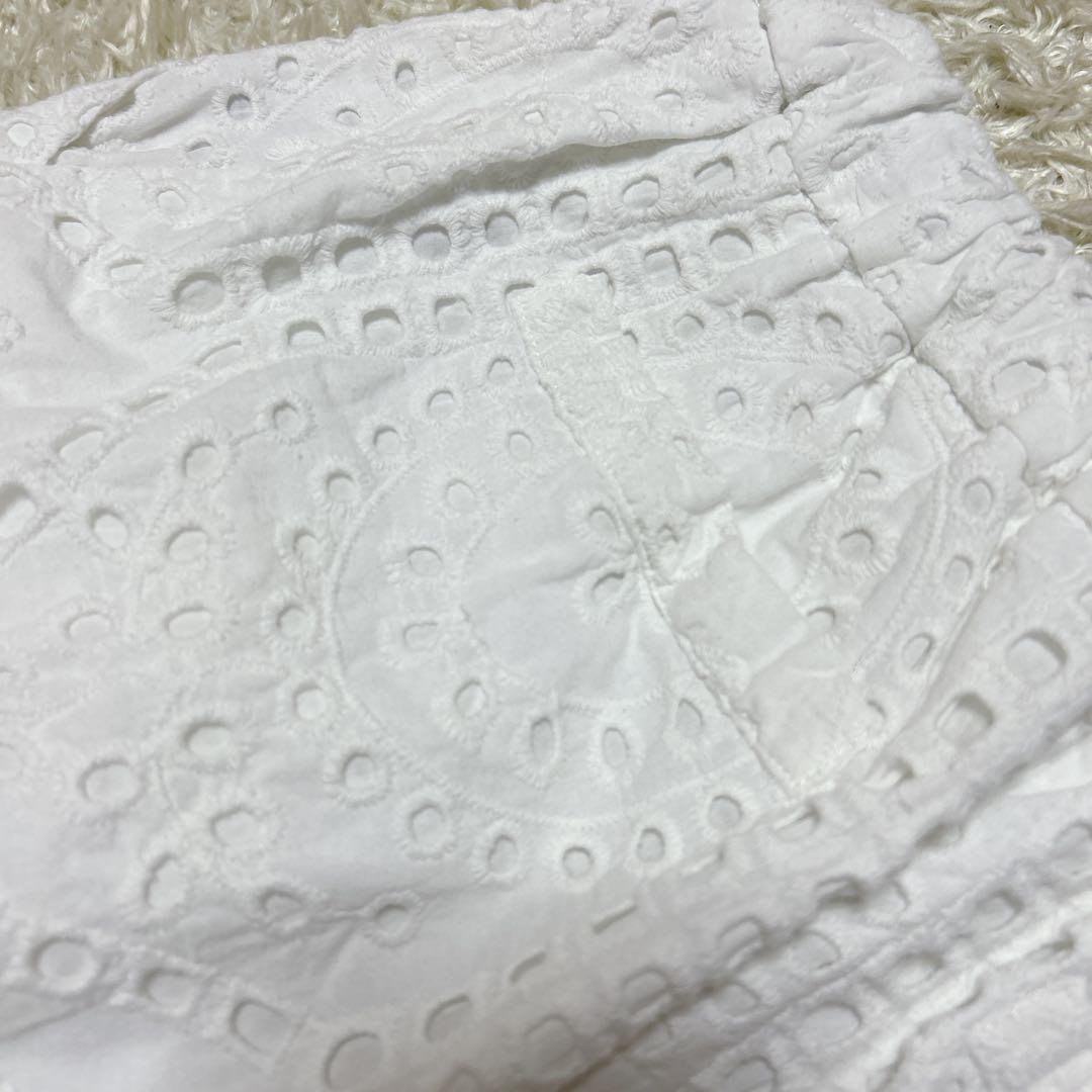 MACHATT ♡ カットワークレースパンツ ホワイト レース マチャット MACHATT ♡ カットワークレースパンツ ホワイト レース マチャット
