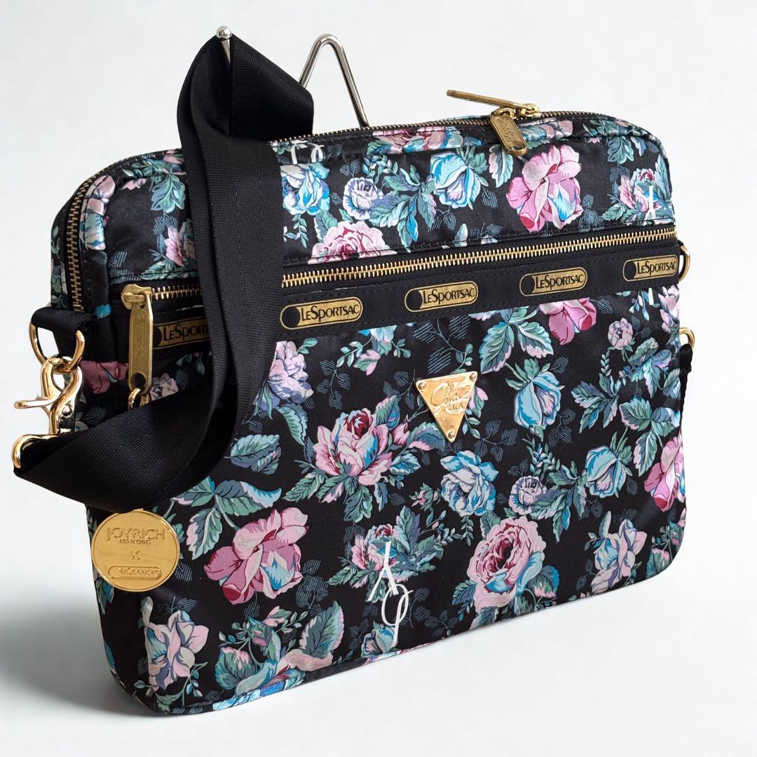 美品 LeSportsac レスポートサック ジョイリッチコラボ PCバッグ