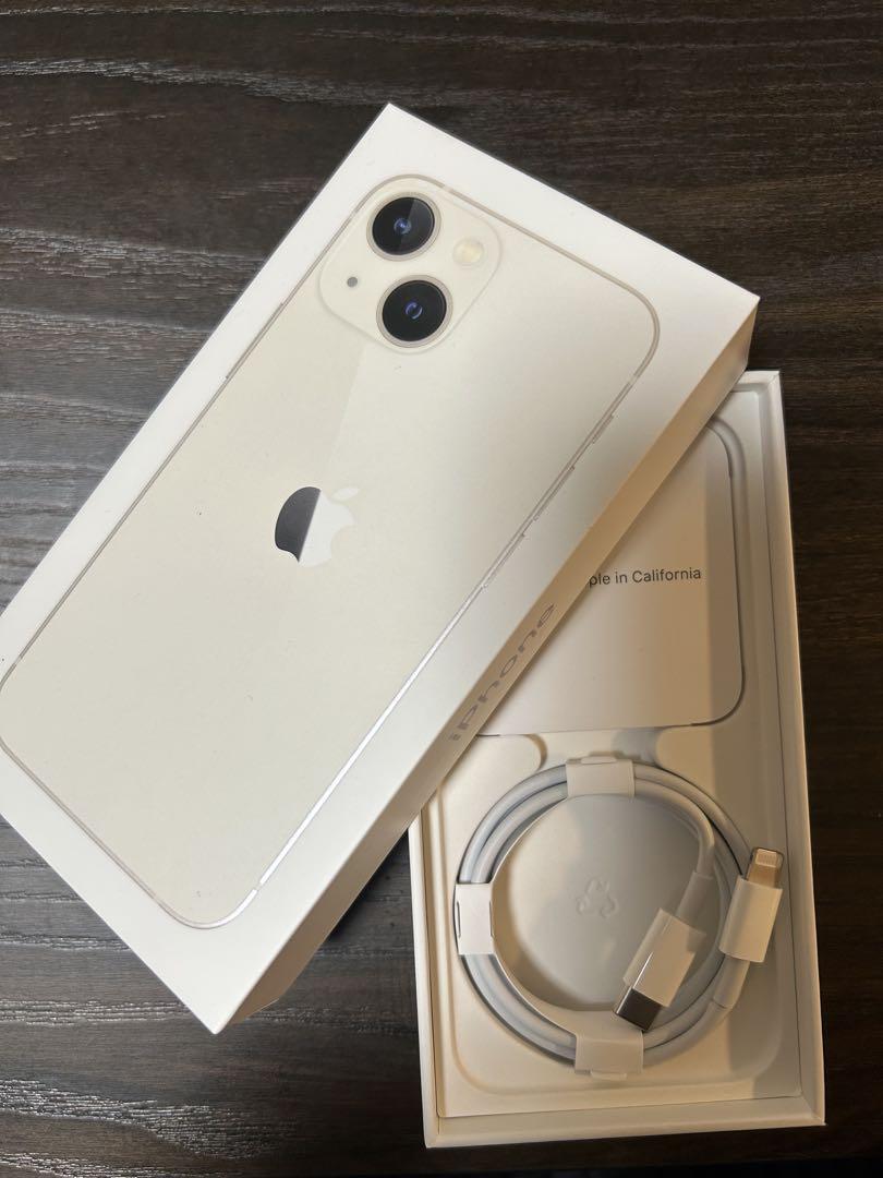 【本体】iPhone 13 mini スターライト128GB SIMフリー