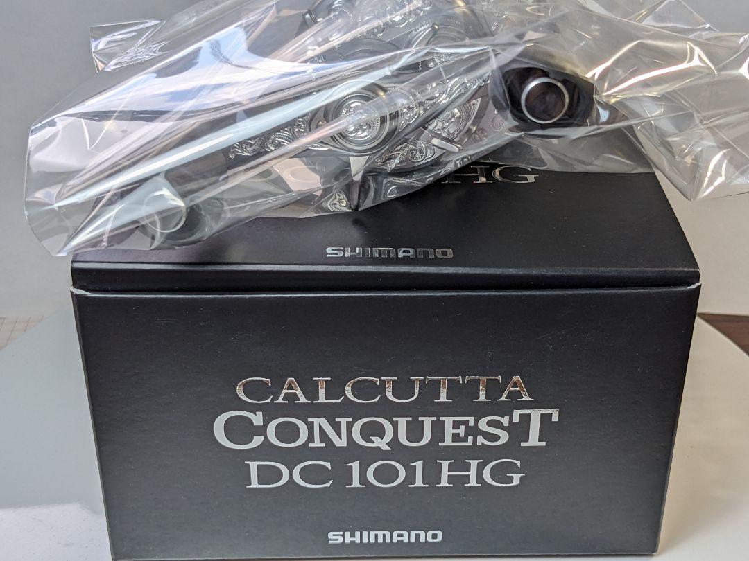 Calcutta Conquest 101 HG 彫金 Engraving Calcutta Conquest 101 HG 彫金 Engraving リール