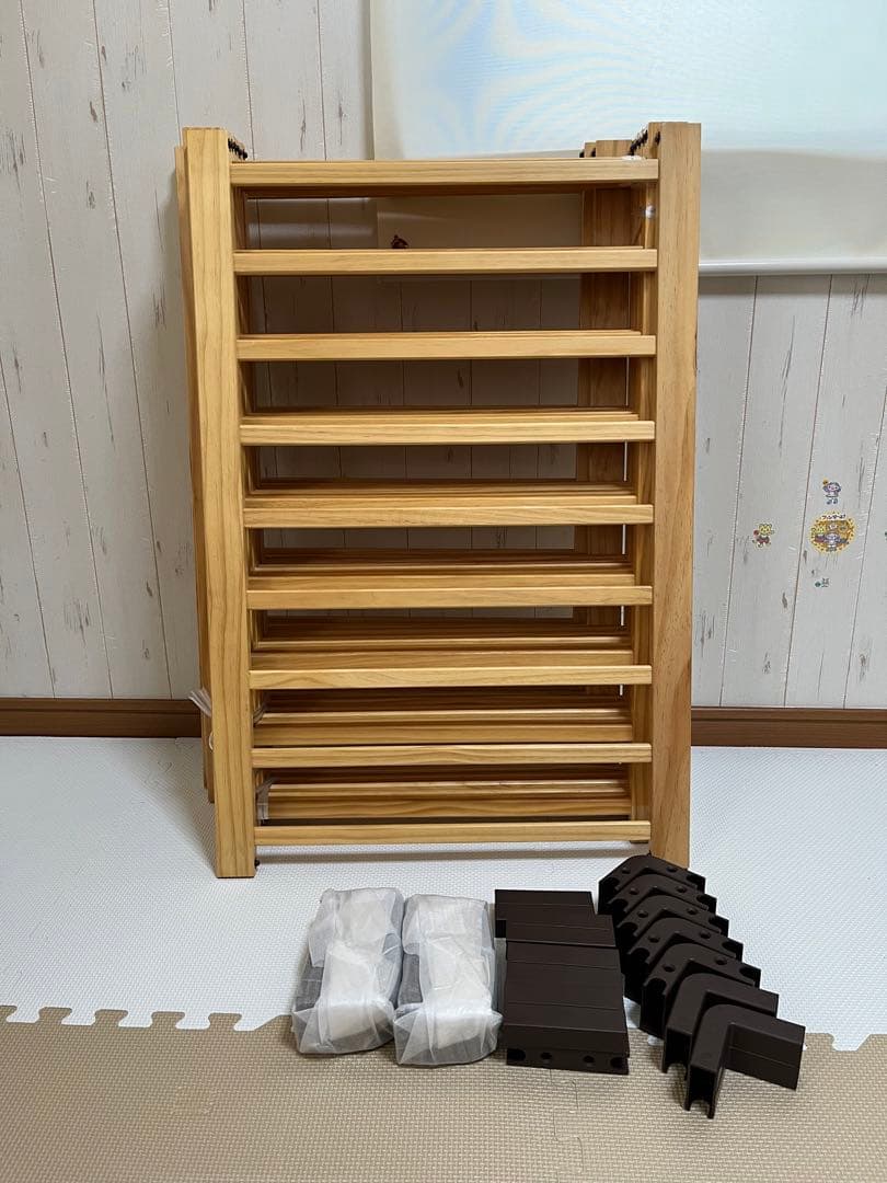 2021新春福袋】 ベビーサークル 木製 ジョイント式 高さ56cm 幅163cm 8