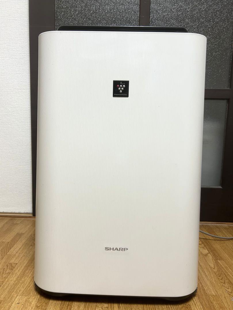 SHARP 空気清浄機 KC-F50-W ホワイト シャープ 花粉 - 空気清浄