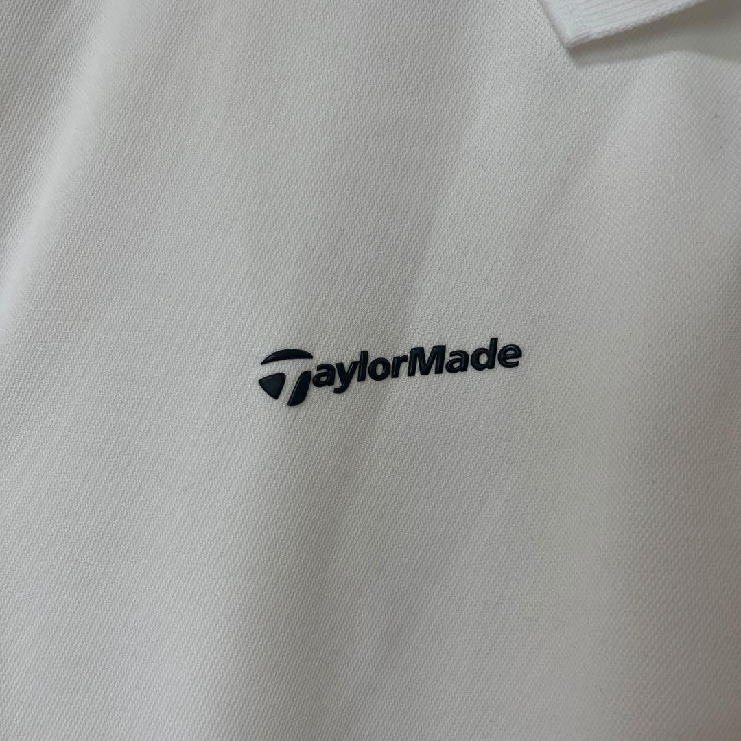 TaylorMade ホワイト ポロシャツ L - メルカリ