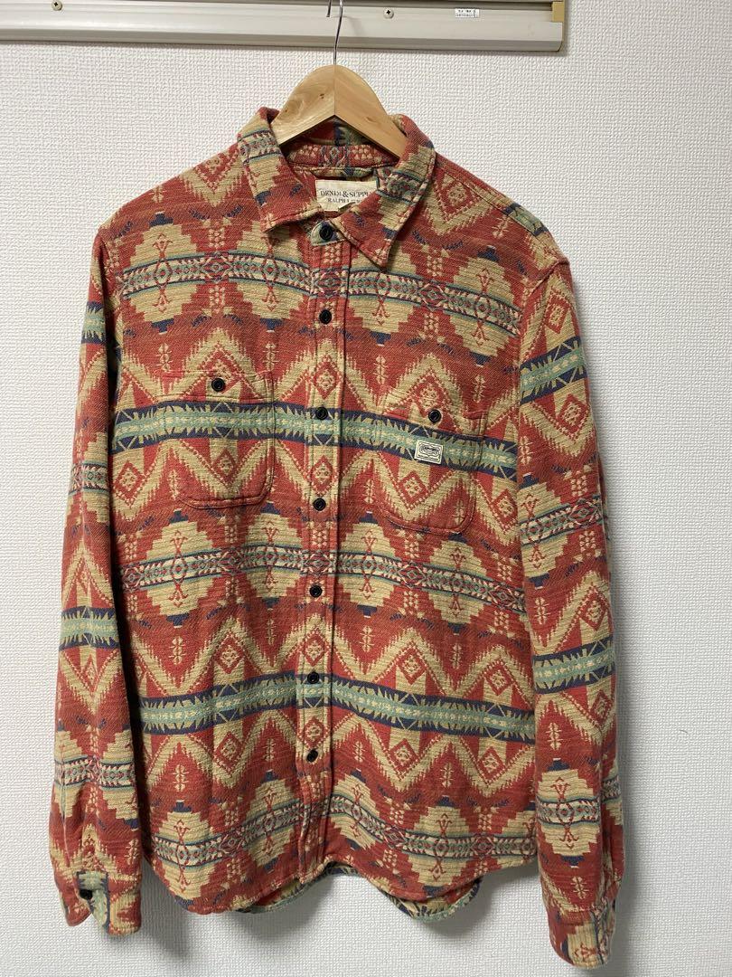 Denim & Supply Ralph Lauren ネイティブ柄シャツ
