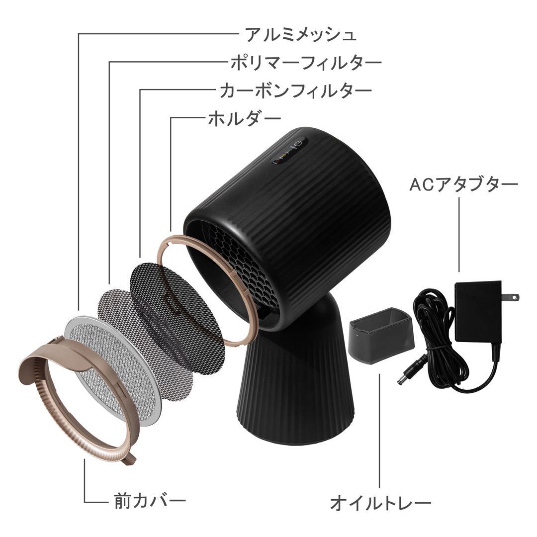 新品未使用NewBest卓上レンジフード　卓上吸煙器　換気扇　空気清浄