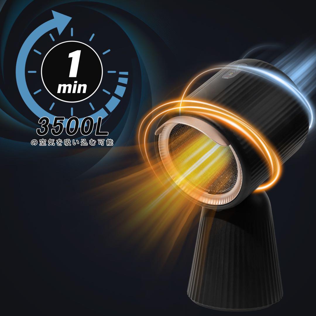 新品未使用NewBest卓上レンジフード　卓上吸煙器　換気扇　空気清浄