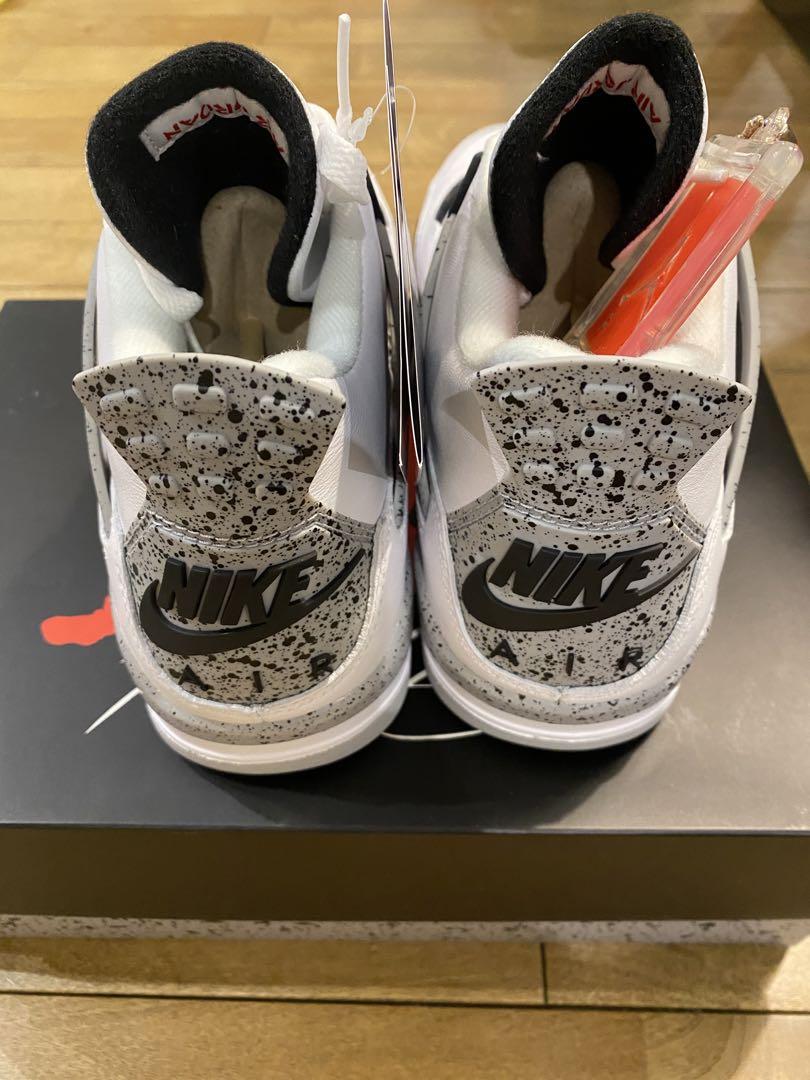 AIR JORDAN 4 RETRO OG ホワイトセメント