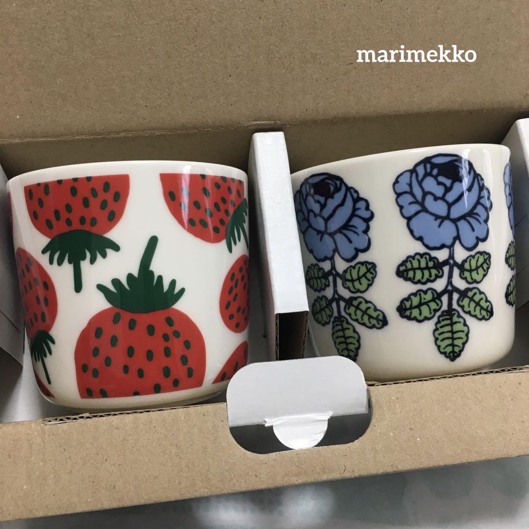 新品未使用 マリメッコ ラテマグ ヴィヒキルース マンシッカ セット 