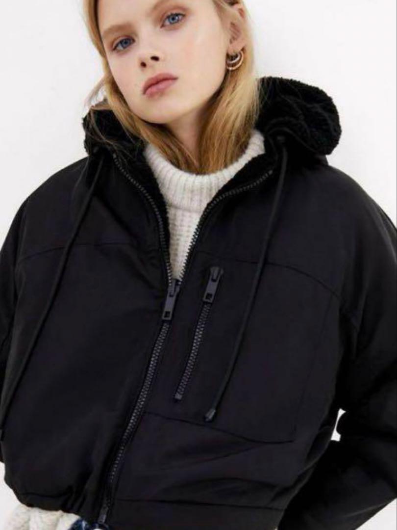 ZARA リバーシブルボンバージャケット ZARA リバーシブルボンバージャケット - ジャケット・アウター特別