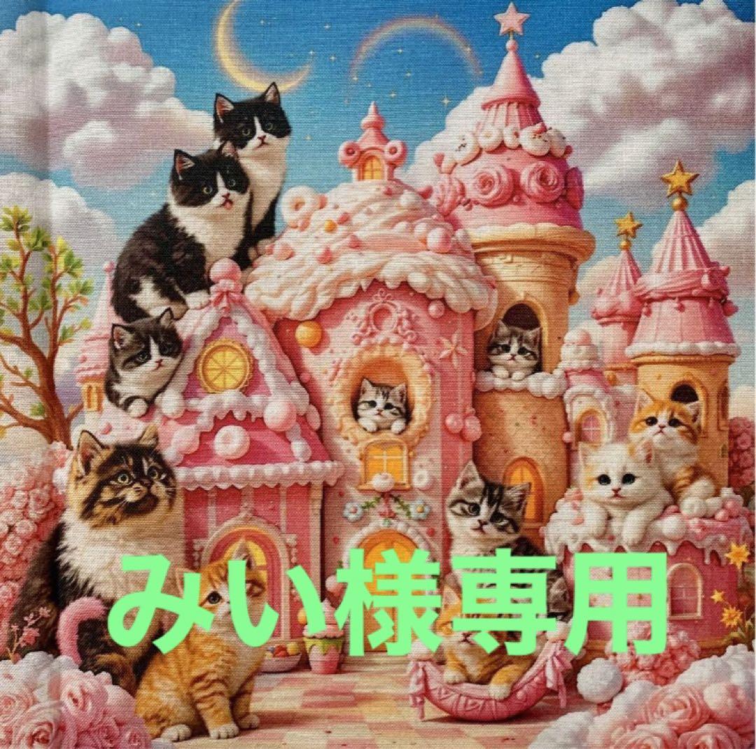 みい様専用　猫ちゃん　トートバッグ　小物入れ