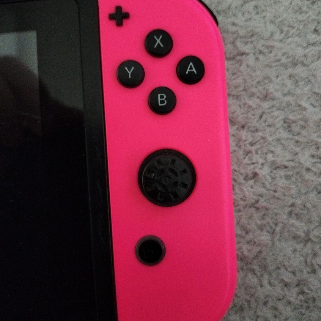 Nintendo Switch ネオンピンク/ネオングリーン - メルカリ