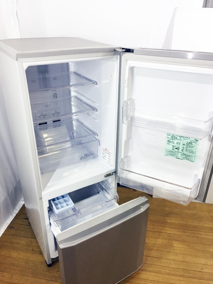 人気セール2022 送料無料 中古 三菱 ラウンドカット 2ドア冷蔵庫 MR-P15W eWTL3-m97307750917 最新作国産