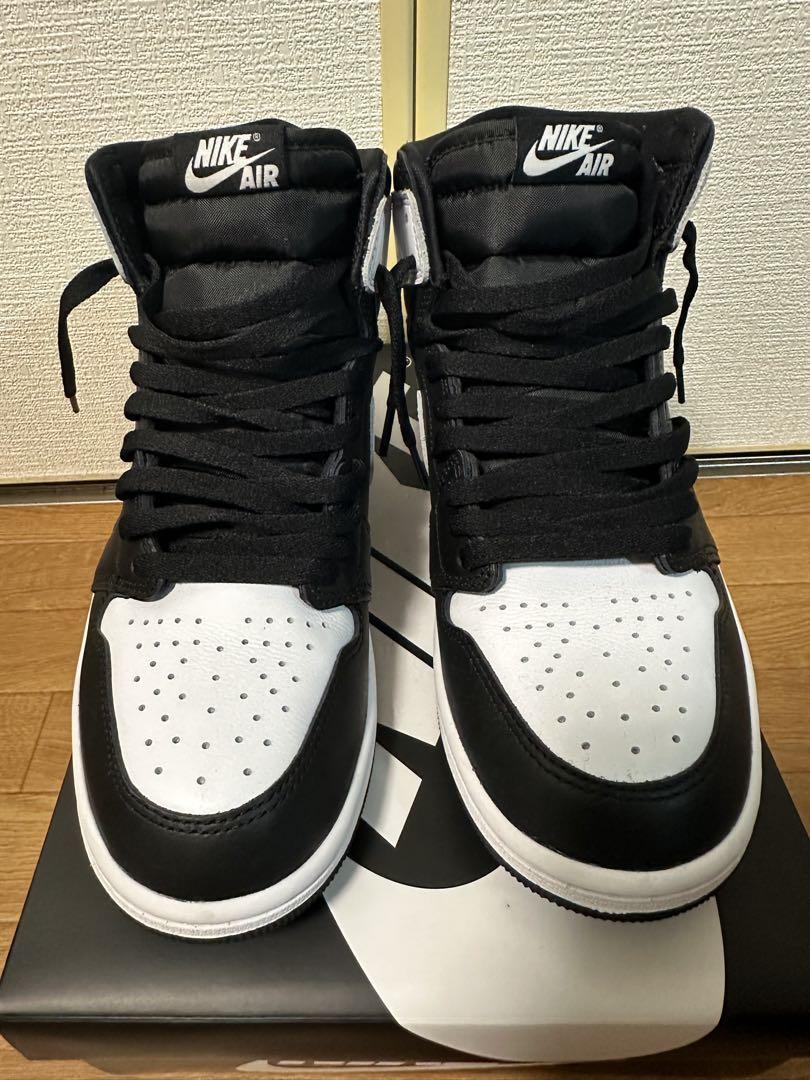 シューズ(男性用) Air Jordan 1 Retro High OG Black/White