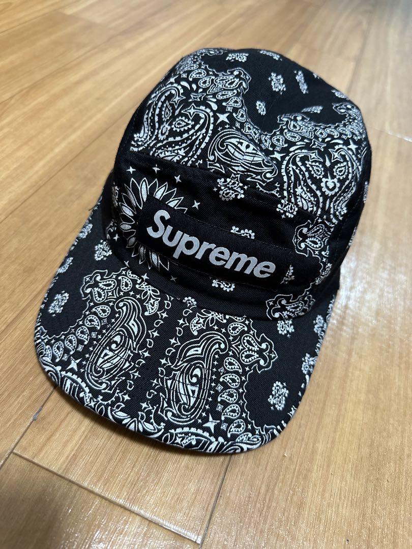 supreme cap シュプリーム キャップ ペイズリー柄