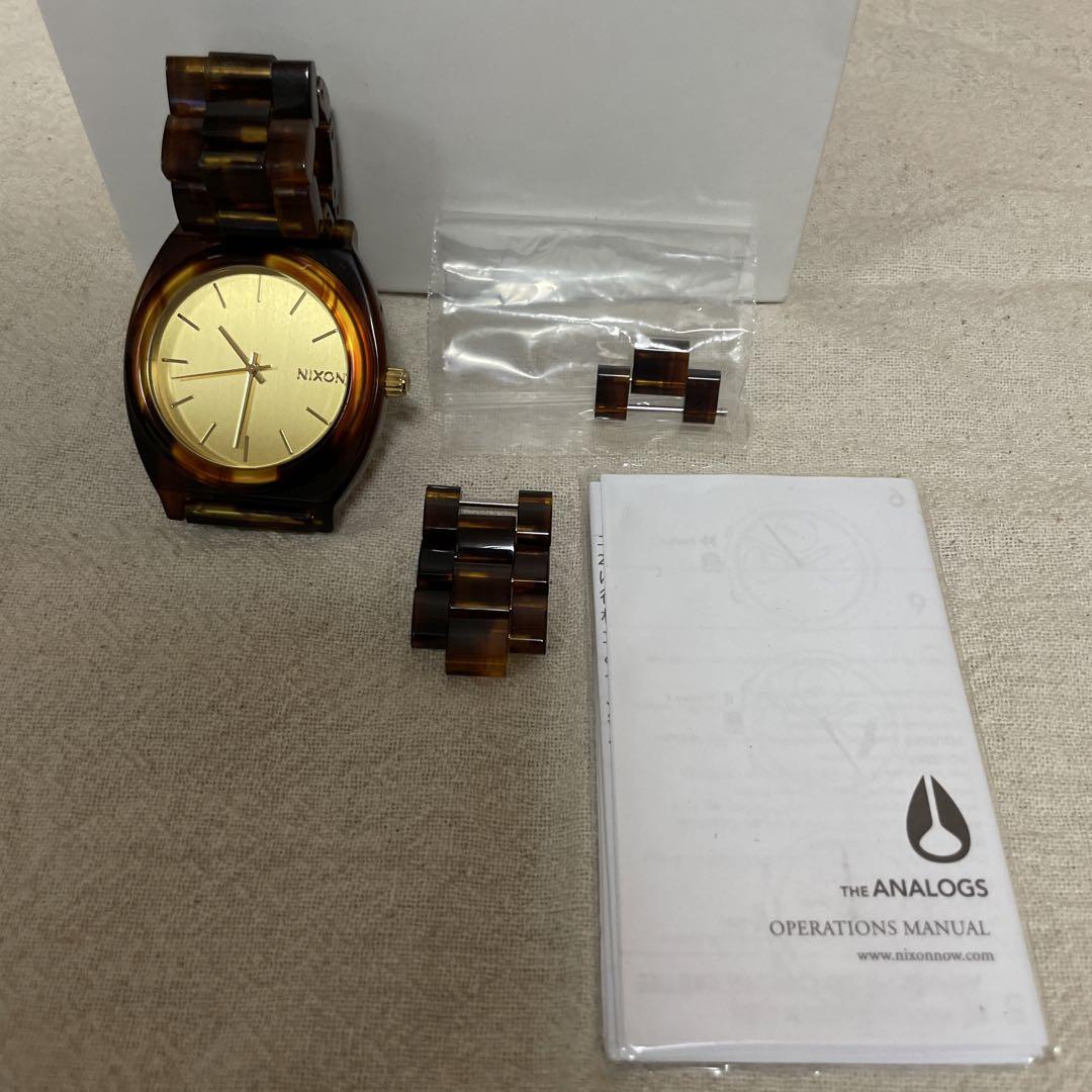 激レア　美品　NIXON ニクソン 腕時計　BACK TO THE FUTURE ニクソン NIXON 腕時計 BACK TO THE FUTURE R1G1 - メルカリ