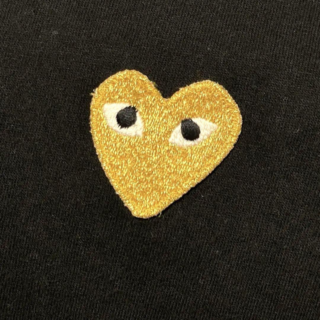 ❤️PLAY COMME des GARCONS Tシャツ ゴールド Lサイズ - メルカリ