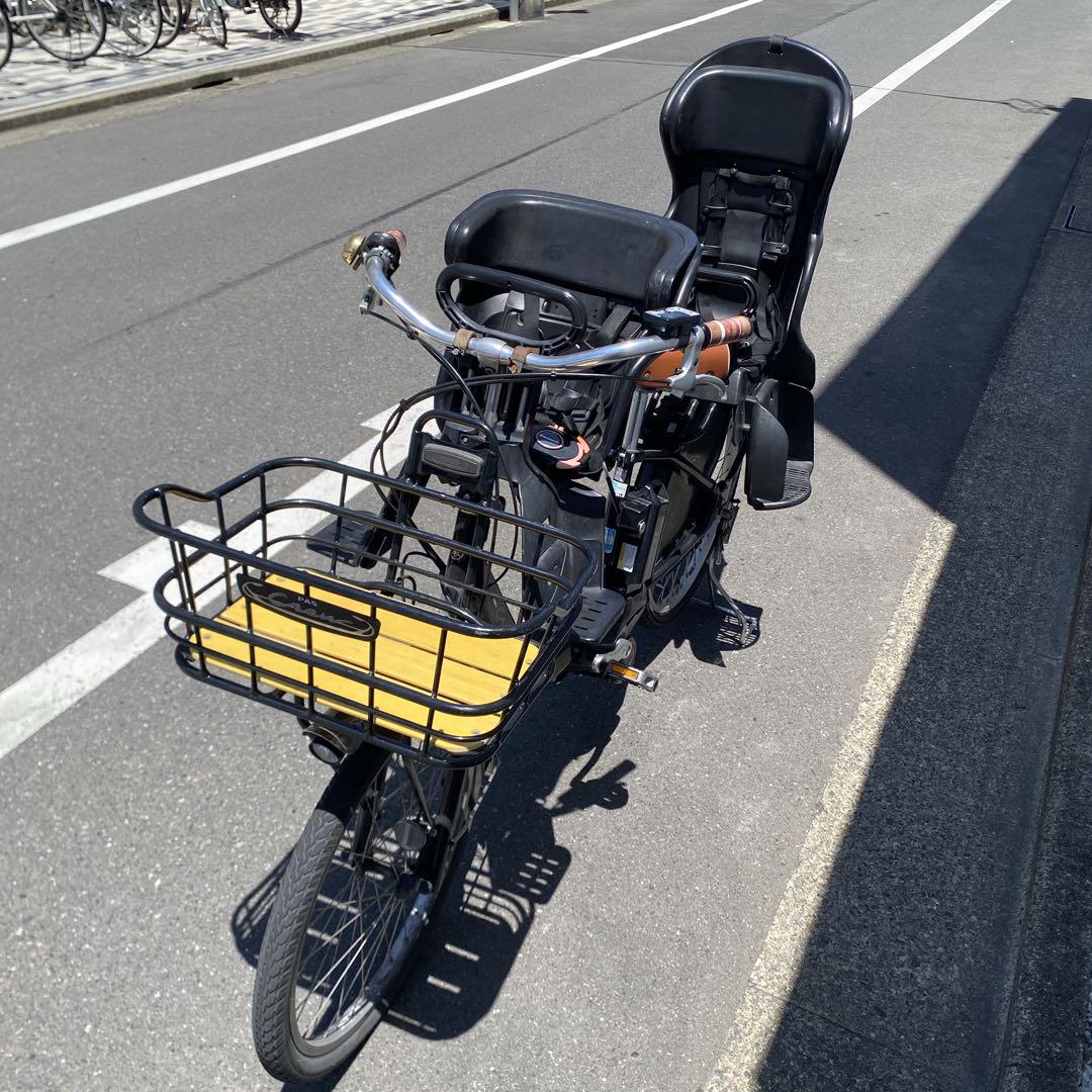 電動アシスト自転車　ヤマハ パス クルー　ディズニー　24インチ 子供乗せ3人乗